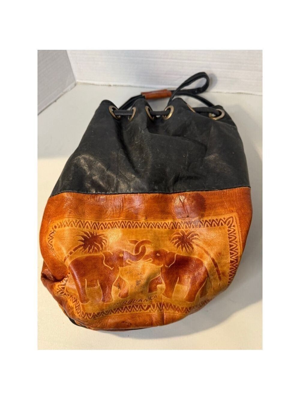 Unbranded Bucket Bag Women's Black Brown One Size - Picture 2 of 10